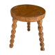 Tabouret de ferme tripode en bois