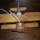Suspension avion en bois