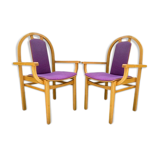 Paire de fauteuils Baumann argos circa 1970