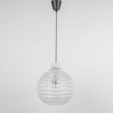 Stunning crystal glass pendant, Peill & Putzler, Germany, 1970s