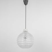 Stunning crystal glass pendant, Peill & Putzler, Germany, 1970s