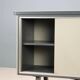 Vintage lacquered metal storage furniture, design, Italy, 1960s