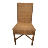 Rattan and wicker chair