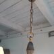 Italian gold coloured chandelier 1970s