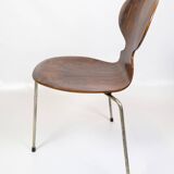 Lot de 6 chaises Ant modèle 3101 fabriquées en palissandre par Arne Jacobsen pour Fritz Hansen des années 1950