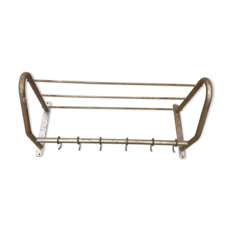 Vintage kovona tubular metal shelf rack slezak mid century 30s