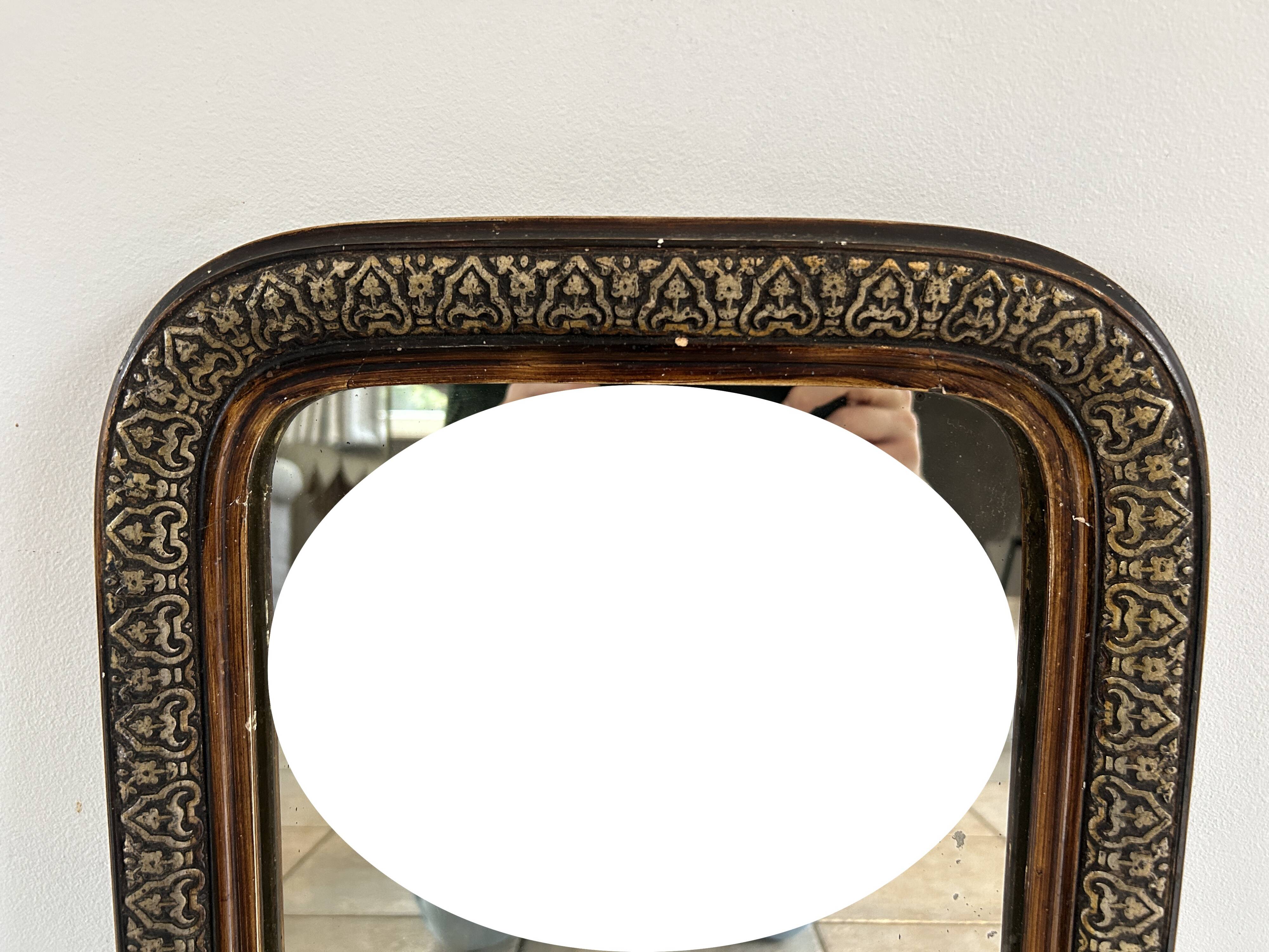 Napoleon III period mirror