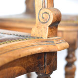 Series of three castle chairs