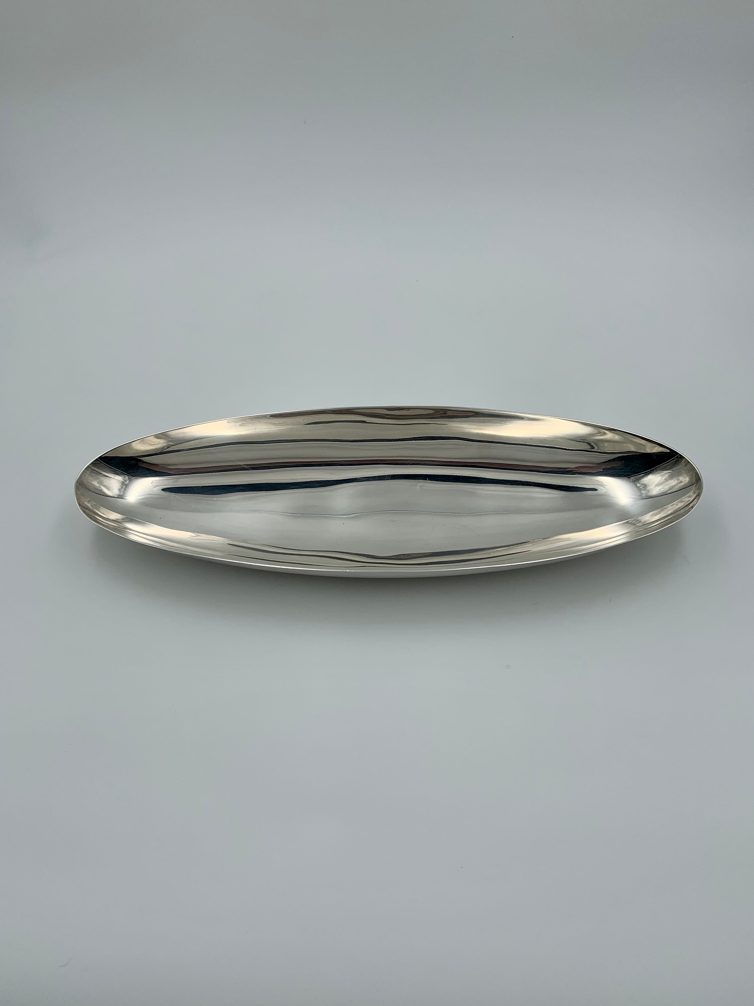 Lino Sabattini silver metal cut