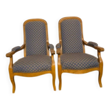 2 children's Voltaire armchairs