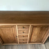 Parisian buffet raw wood