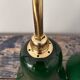 Pair of green opaline wall lights
