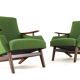 mid century teak Armchair 'Breda' | - fully restored + new upholstery