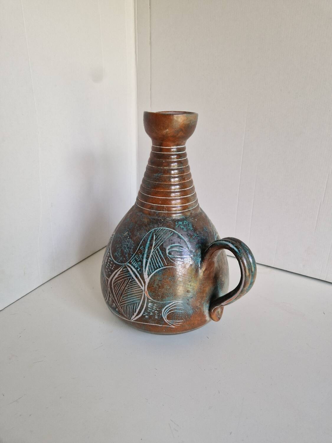 Large Jug Yvon Roy Montgolfier 1960 in Ceramic