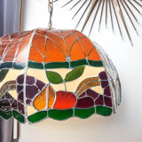 Suspension lamp style "Tiffany" vintage Art Deco
