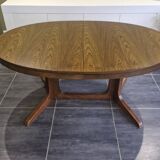 Vintage Baumann extendable table, 1970s