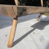 Brutalist farm bench