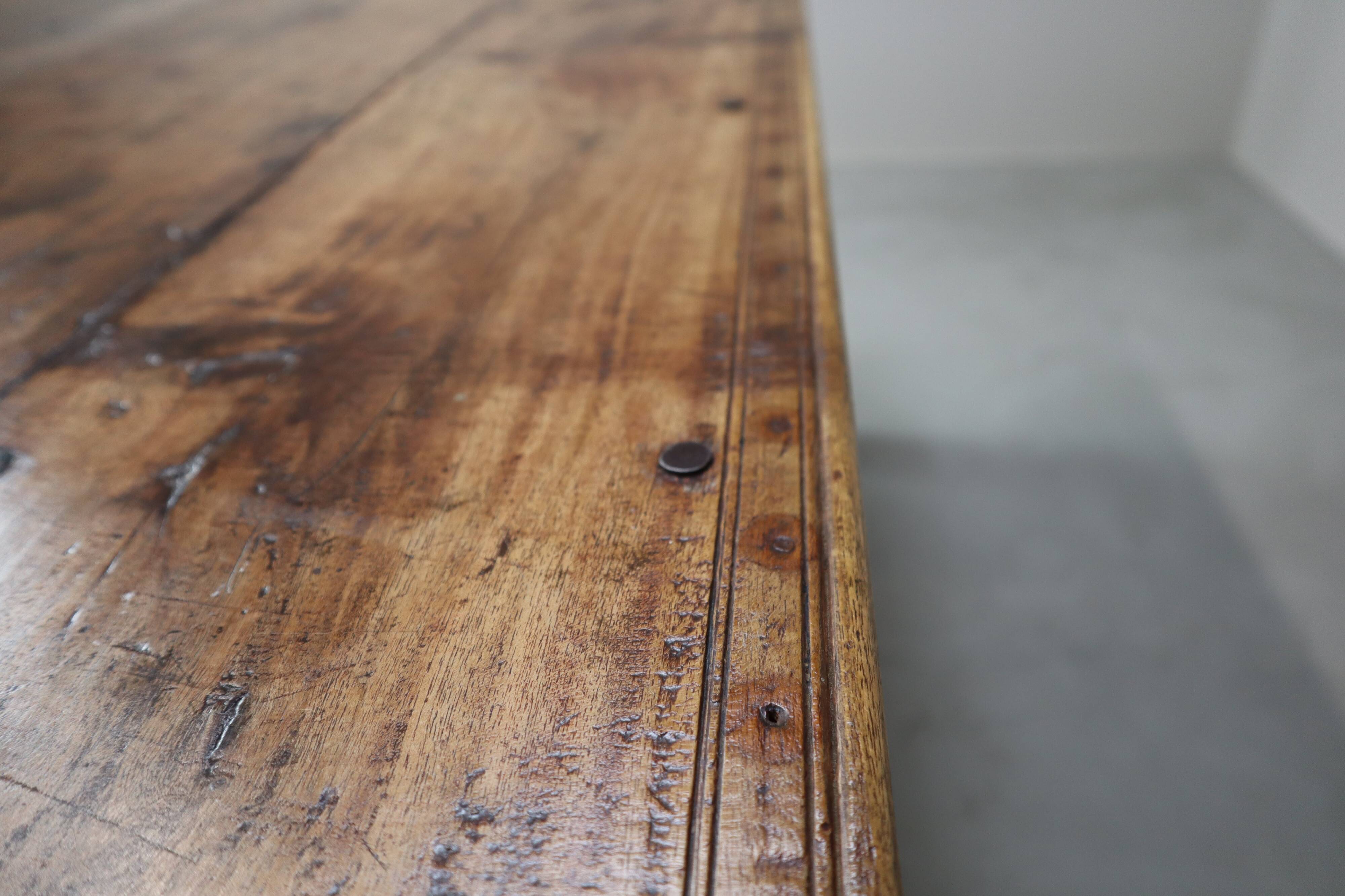 Indonesian hand-carved Teak dining Table