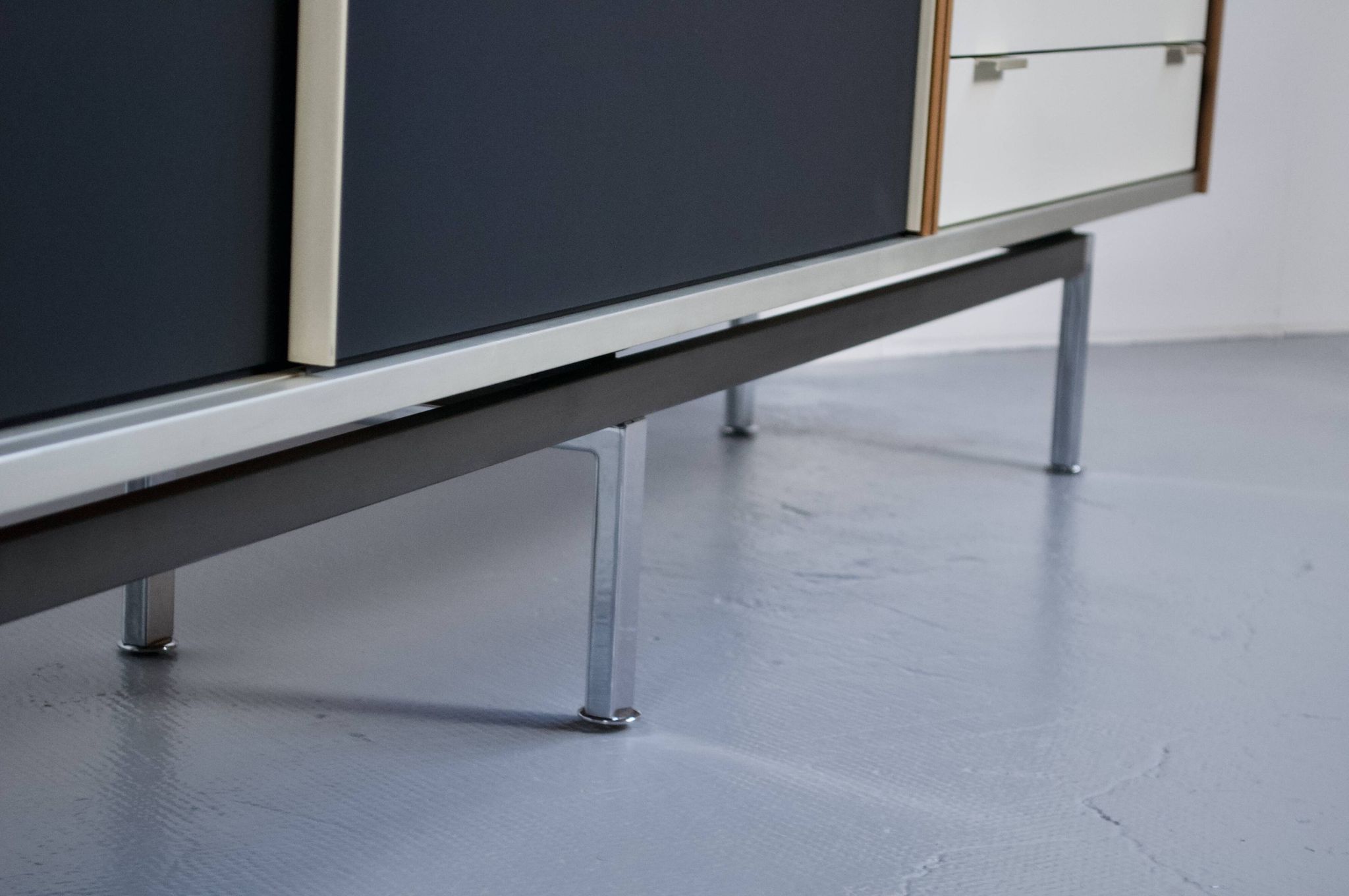 Enfilade en teck Georges Frydman édition EFA, 1963