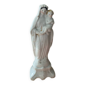 Virgin and Child XIX in Paris porcelain