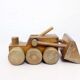 Authentic old wooden toy "Spielgut"