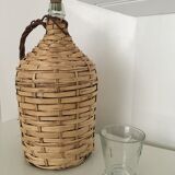 Lady-Jeanne dressed in rattan