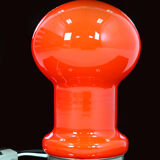 Mid-Century Glass Table Lamp from Osvětlovací Sklo, 1970s