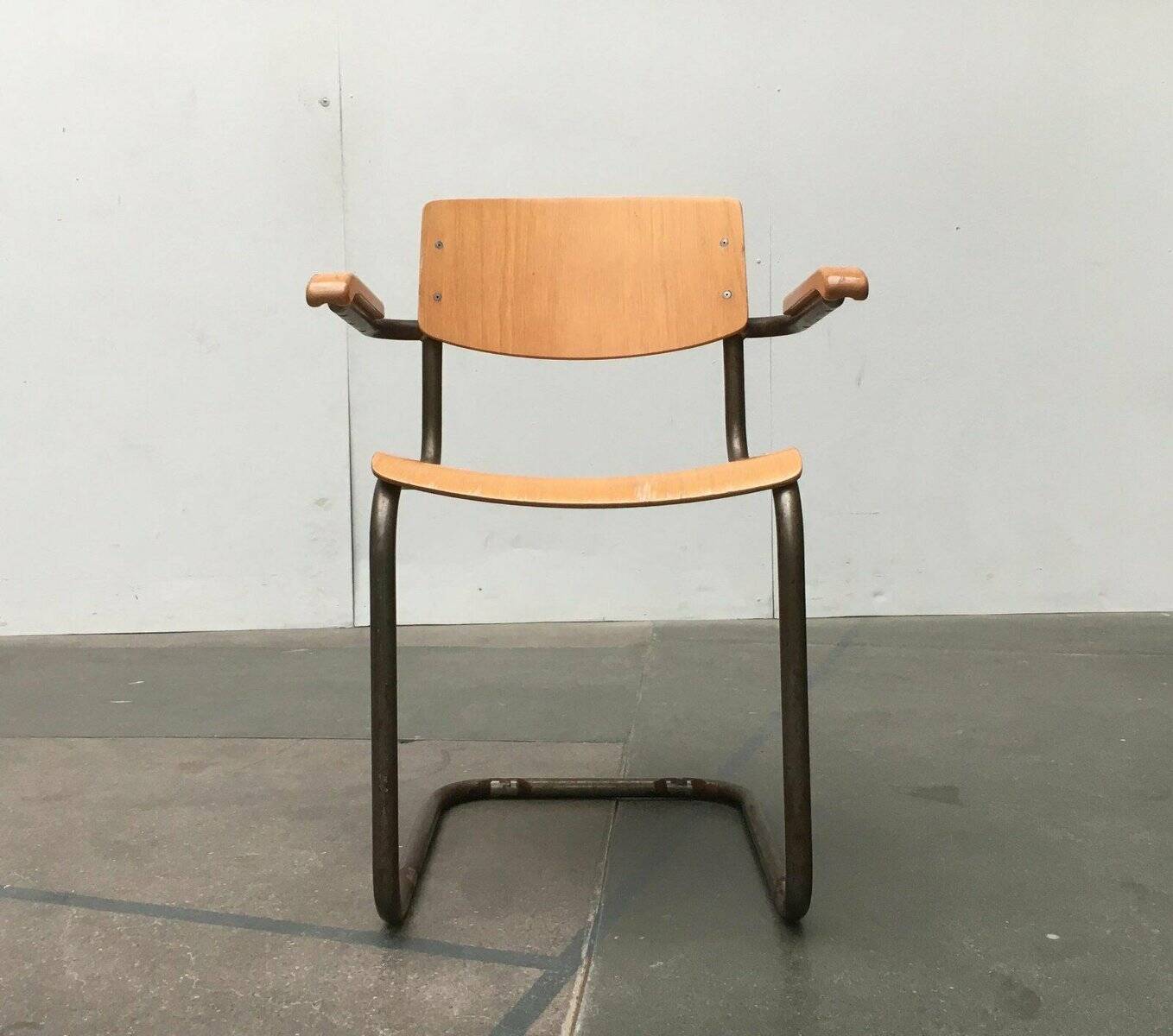 S43F cantilever chair Mid-Century by Mart Stam for Thonet, Germany, 1960s