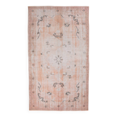 Tapis vintage doux 6x10, style géométrique, en laine, 175x304 cm