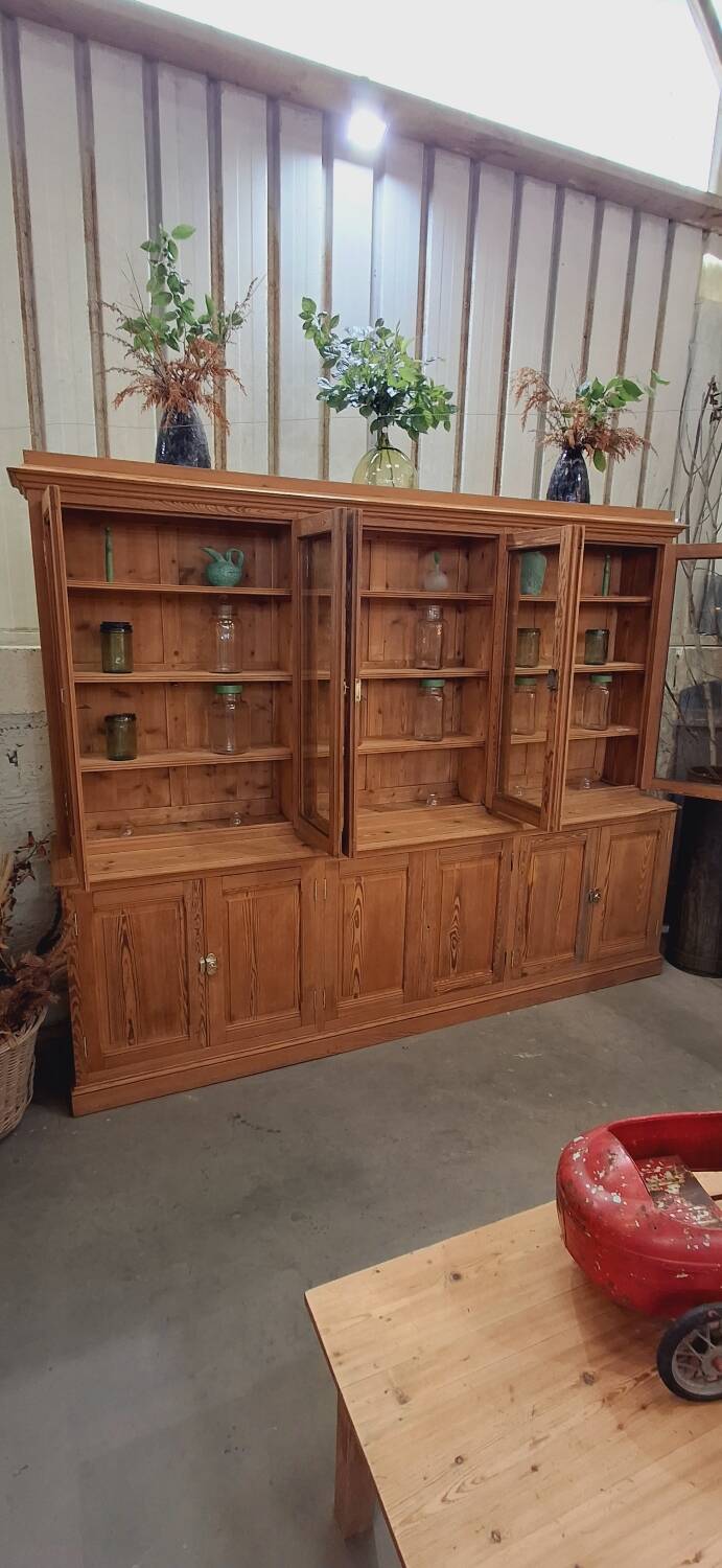 Antique apothecary cabinet