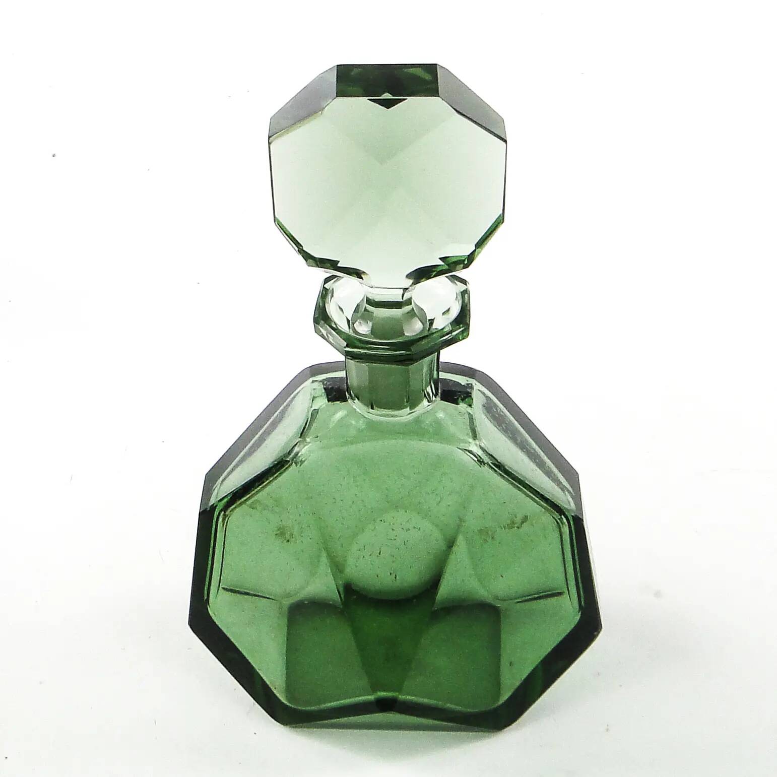 Carafe, Art Deco, crystal, Moser, Czechoslovakia, 1950s