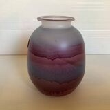 Vase Goebel kristaliglas mauve violet