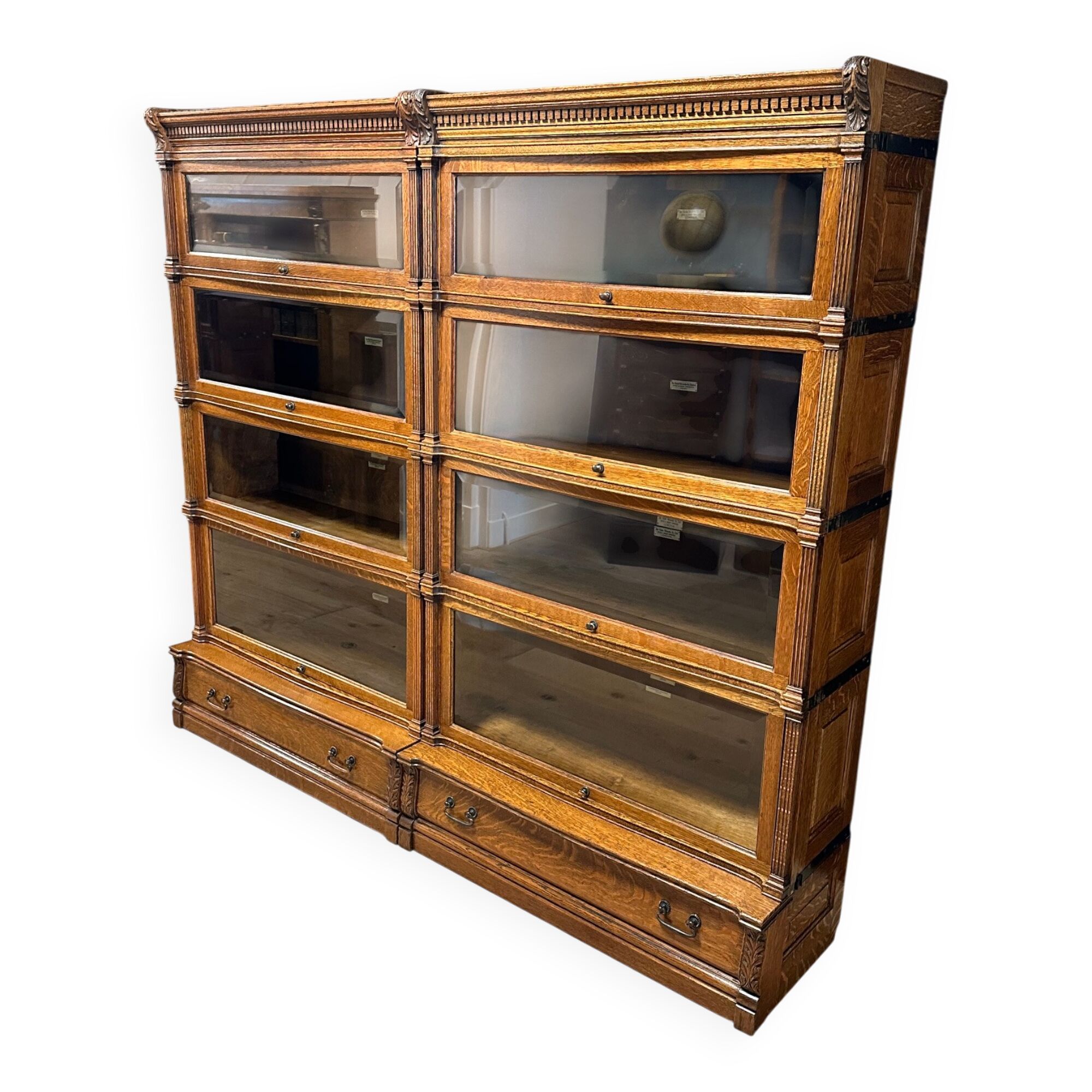 Original stackable Globe Wernicke Bookcase
