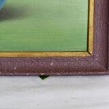 Huile sur panneau pensées