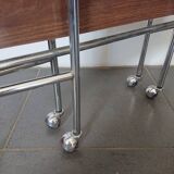Folding serving trolley from the 60s/70s