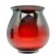 Modernist vase, glass, Poland, 1970s