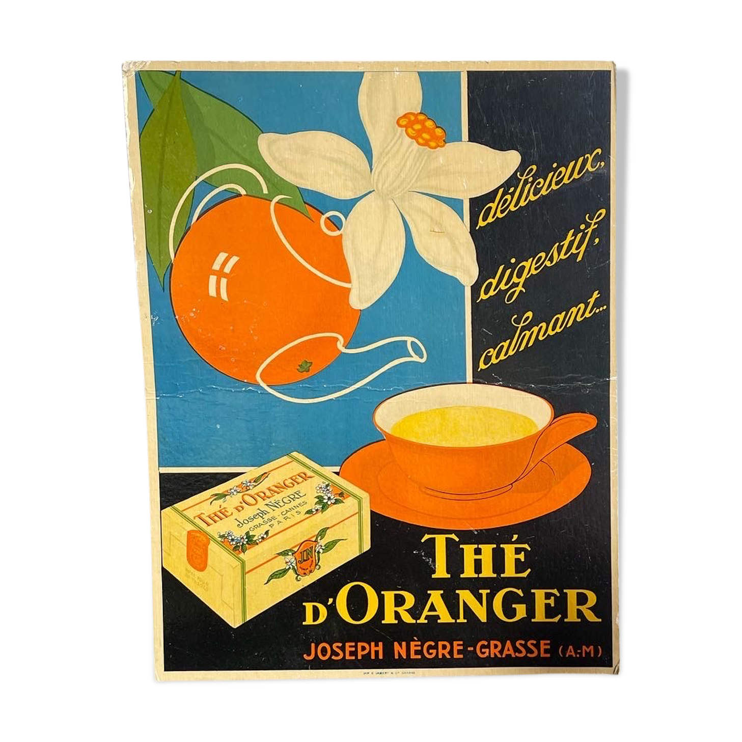 Orange Tea Advertisement