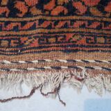 Afghan Carpet "Gül" Vintage – Wool – Exceptional Patina 205x132cm