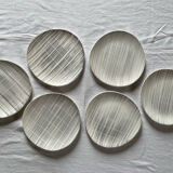 Dessert plates Voile Niderviller