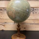 Antique German table globe by Ludwig Julius Heymann Berlin 1890