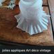 Appliques vintage tulipe