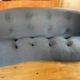 Very large Ploum sofa, 3 seats, high back, anthracite gray, Ligne Roset