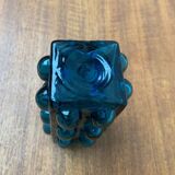 Bubble glass vase from the mid-century Scandinavian space age by Wilhelm Braun-Feldweg for Hirschberg, 1960s.