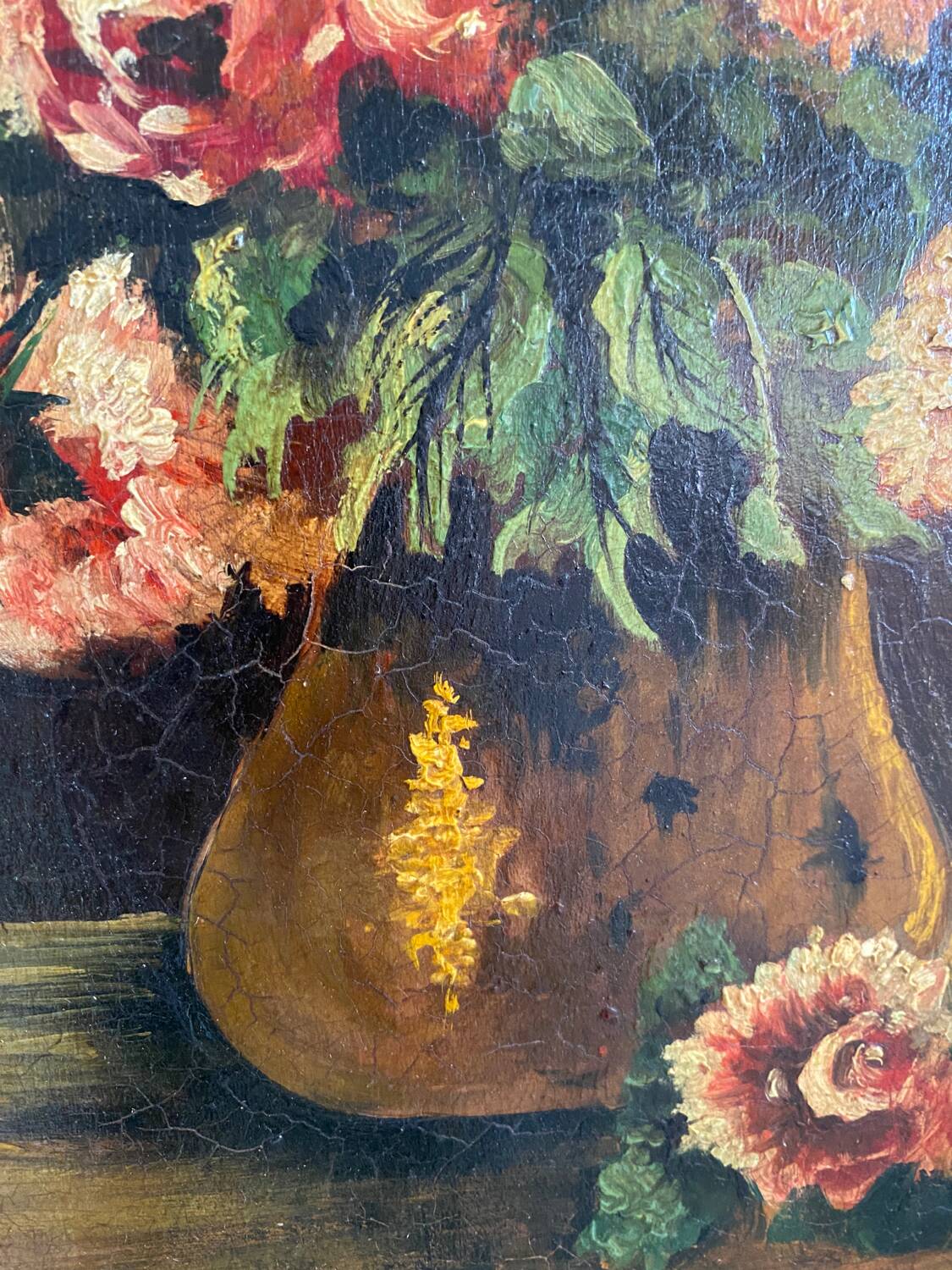 Nature morte bouquet de roses de Veth