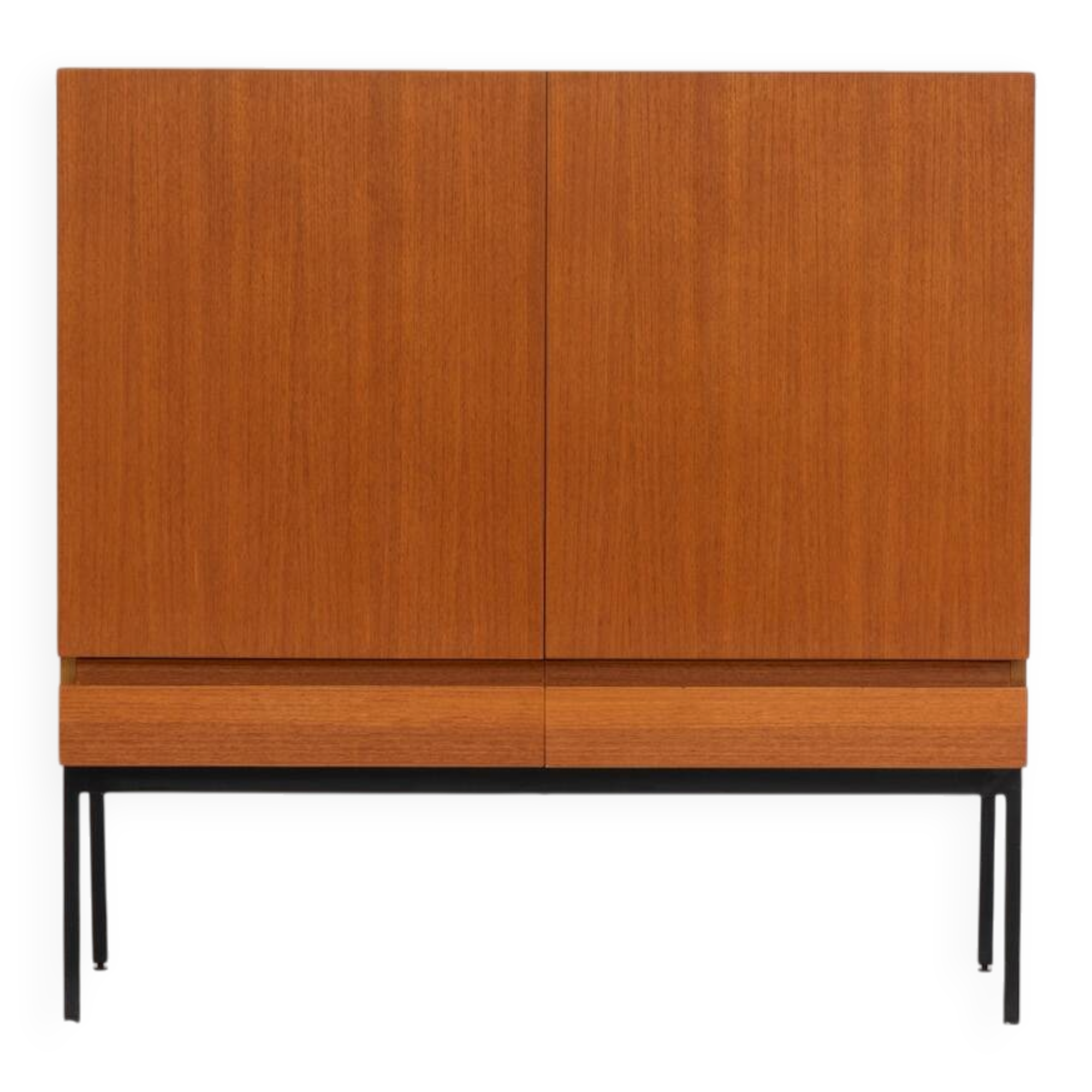 Rare S21 highboard in teak by Dieter Waeckerlin for Behr