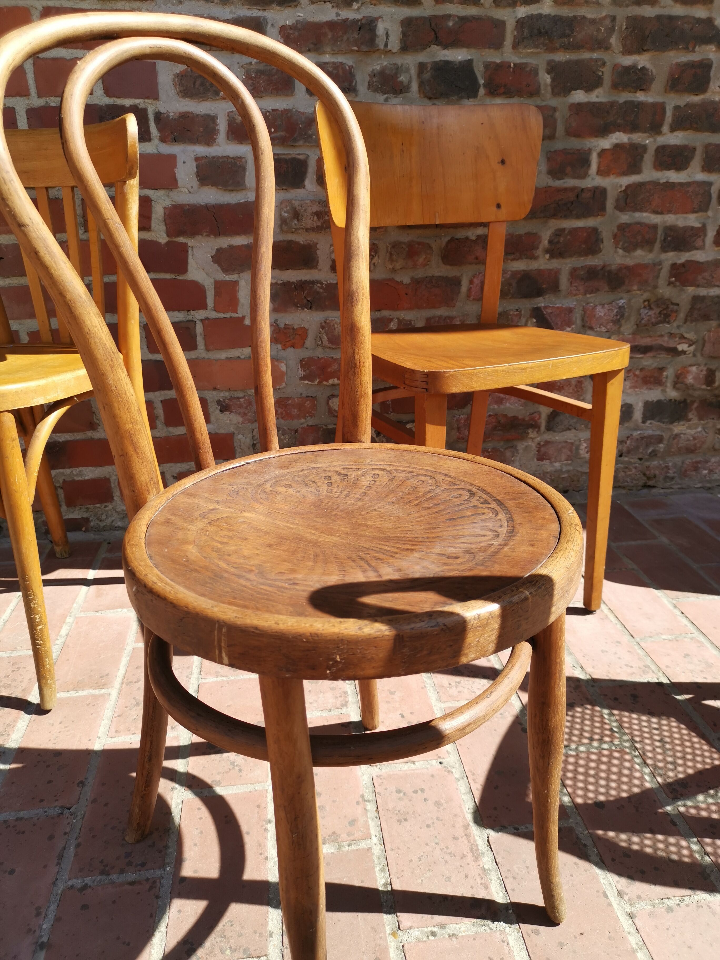 Lot of 6 chairs Jacob - Josef Kohn, Thonet, Mahieu