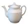 Grande théière en porcelaine blanche