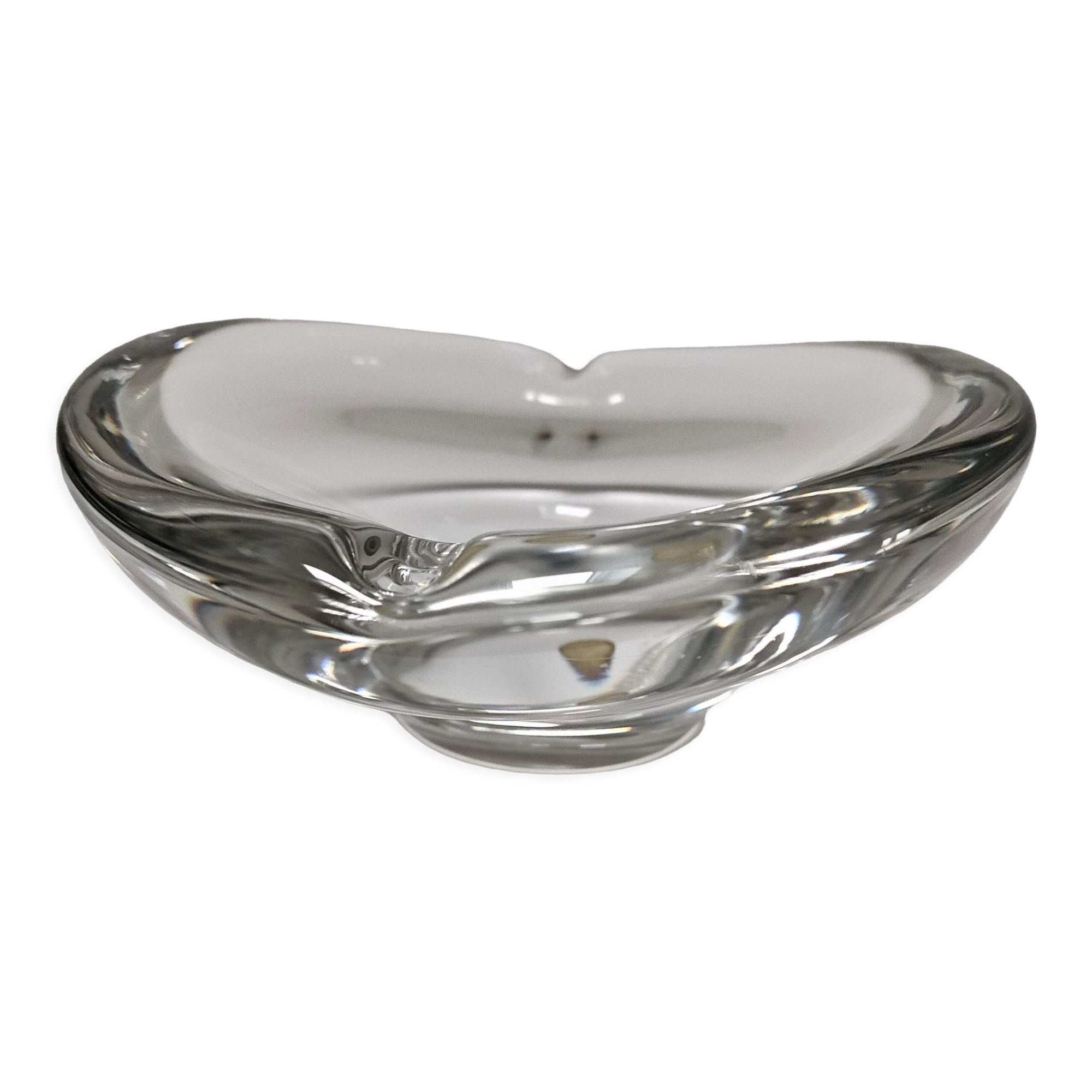 Design art glass ashtray by Kosta