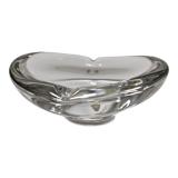 Cendrier en verre d'art design par Kosta