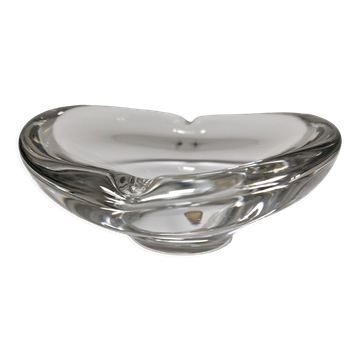 Cendrier en verre d'art design par Kosta